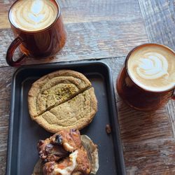 Jerusalem Coffee House - Date tahini coffee, orange blossom coffee, pastries
