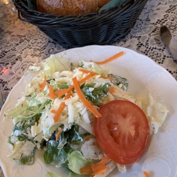 Mama Carolla's - Dinner Salad with bread. - Italian Near Me - Indianapolis, Indiana Mama Carolla's - Dinner Salad with bread. - Italian Near Me - Indianapolis, Indiana