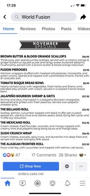 Menu photo 6 World Fusion Lecanto, FL Menu photo 6 World Fusion Lecanto, FL