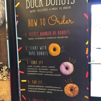 Duck Donuts - Ordering process - Donuts Near Me - Pittsburgh, Pennsylvania