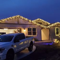 Tiny Tim's Christmas Light Installation