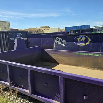TNT Dumpsters - A TNT concrete dumspter or for heavy material - Dumpster Rental Near Me - West Jordan, Utah
