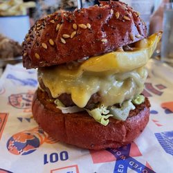 BrewDog Glasgow - Beyond Meat burger (vegan)