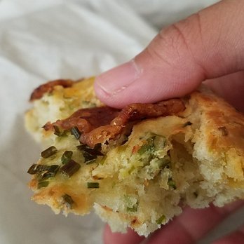 9Bar HNL - Variety of scones to choose from. This is one of their savory options. - Coffee & Tea Near Me - Honolulu, Hawaii 9Bar HNL - Variety of scones to choose from. This is one of their savory options. - Coffee & Tea Near Me - Honolulu, Hawaii