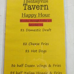 New Bentleyville Tavern
