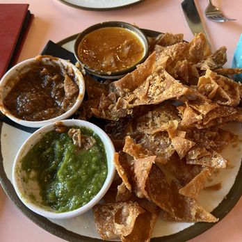 La Chinesca - Wonton Chips - New Mexican Cuisine Near Me - Philadelphia, Pennsylvania