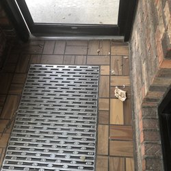 McDonald's - This is what the front entry way looked like.