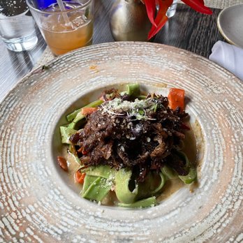 Kokomo - Koko's Island Pasta w/ shredded oxtail - Caribbean Near Me - Brooklyn, New York Kokomo - Koko's Island Pasta w/ shredded oxtail - Caribbean Near Me - Brooklyn, New York