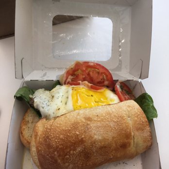 Panera Bread - Steak, egg, and cheese breakfast sandwich on ciabatta bread with chipotle aioli, basil pesto sauce, tomato, and spinach - Salad Near Me - Birmingham, Alabama Panera Bread - Steak, egg, and cheese breakfast sandwich on ciabatta bread with chipotle aioli, basil pesto sauce, tomato, and spinach - Salad Near Me - Birmingham, Alabama