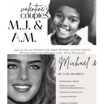Crisp - Michael Jackson and Annie Mesquitta's soiree. You are invited. RSVP at anniemesquitta@gmail.com. - Video/Film Production Near Me - Atlanta, Georgia Crisp - Michael Jackson and Annie Mesquitta's soiree. You are invited. RSVP at anniemesquitta@gmail.com. - Video/Film Production Near Me - Atlanta, Georgia