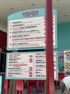 Menu photo 3 P. Terry's Burger Stand Austin, TX Menu photo 3 P. Terry's Burger Stand Austin, TX