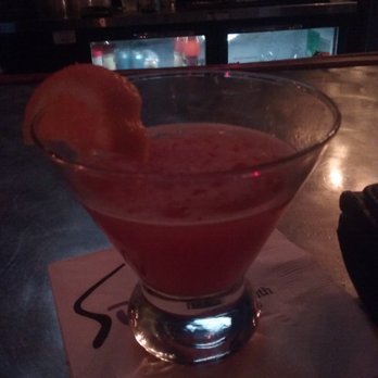 Soby's - Blood Orange Martini - New American Near Me - Greenville, South Carolina