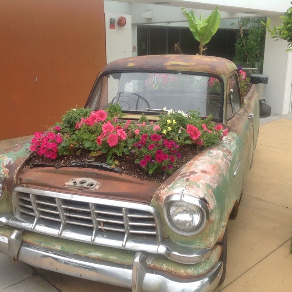 The car as you walk in, step back in time! The car as you walk in, step back in time!