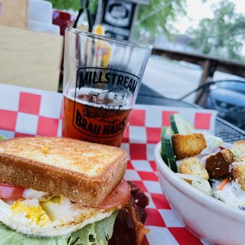 Millstream Brau Haus - BL (E)T and an Oktoberfest. Does life get any better? - German Near Me - Amana, Iowa Millstream Brau Haus - BL (E)T and an Oktoberfest. Does life get any better? - German Near Me - Amana, Iowa