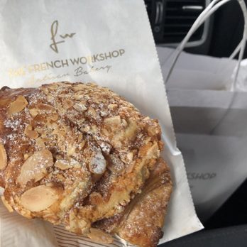 The French Workshop - Almond croissant - Desserts Near Me - Garden City, New York