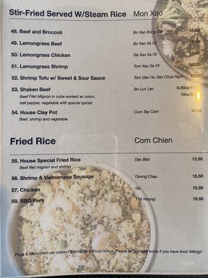 Menu photo 6 Pho House Vista, CA