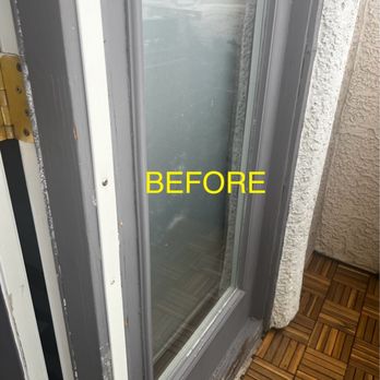 Soul Brothers - Before. Patio door - Tiling Near Me - Las Vegas, Nevada Soul Brothers - Before. Patio door - Tiling Near Me - Las Vegas, Nevada