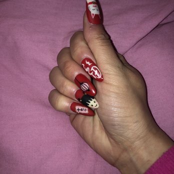 Rosy Nails - My nails all red tet for Lunar new year was drawing very excellent and matte cute - Nail Salons Near Me - San Bernardino, California Rosy Nails - My nails all red tet for Lunar new year was drawing very excellent and matte cute - Nail Salons Near Me - San Bernardino, California