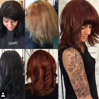 D Salon - Copper hair by the lovely Marienette :)
(The black is the before) - Hair Salons Near Me - Riverside, California D Salon - Copper hair by the lovely Marienette :)
(The black is the before) - Hair Salons Near Me - Riverside, California