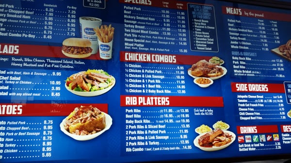 Menu photo 7 Pappas Bar-B-Q Houston, TX Menu photo 7 Pappas Bar-B-Q Houston, TX