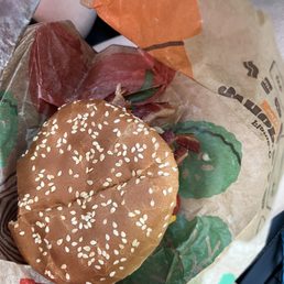 Whopper Jr with bacon meal (onion rings) Whopper Jr with bacon meal (onion rings)