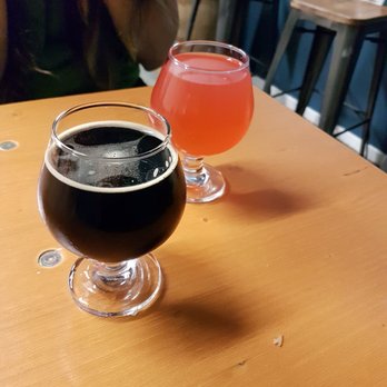 Alpha Acid Brewing - The Stout and the Raspberry Brew - Breweries Near Me - Belmont, California
