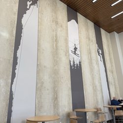 The Roost - Artwork next to the coffee shop