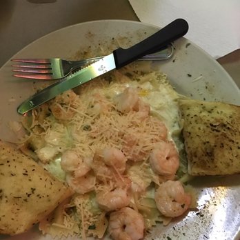 Pinchers - Pasta alfredo with shrimp - Seafood Near Me - Naples, Florida Pinchers - Pasta alfredo with shrimp - Seafood Near Me - Naples, Florida