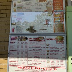 Katy’s Donuts - Drive through menu