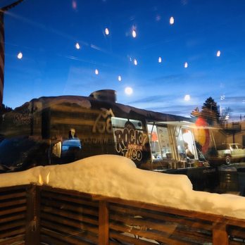 Rocky Mountain Taco - Nightfall over Rocky Mountain Taco - Food Trucks Near Me - Avon , Colorado