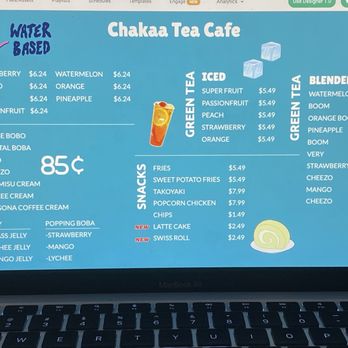 Chakaa Tea Cafe - New updated menus! - Bubble Tea Near Me - Thousand Oaks, California