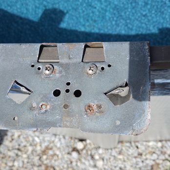 Steve’s Pool Service NJ - Bent plates. - Pool & Hot Tub Service Near Me Steve’s Pool Service NJ - Bent plates. - Pool & Hot Tub Service Near Me