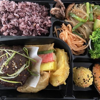 JS KITCHEN by Jang Su Jang - Beef Patty lunch box - Korean Near Me - Duluth, Georgia JS KITCHEN by Jang Su Jang - Beef Patty lunch box - Korean Near Me - Duluth, Georgia