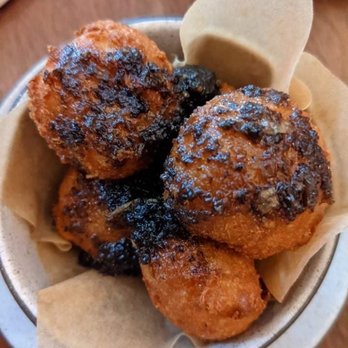 Senia - Savory Beignets (blue cheese and nuts) - Cocktail Bars Near Me - Honolulu, Hawaii Senia - Savory Beignets (blue cheese and nuts) - Cocktail Bars Near Me - Honolulu, Hawaii