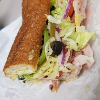Monkey's Subs - Wrench on what, added black pepper, salt, green peppers, olives and jalapenos. So good! - Sandwiches Near Me - Portland, Oregon Monkey's Subs - Wrench on what, added black pepper, salt, green peppers, olives and jalapenos. So good! - Sandwiches Near Me - Portland, Oregon