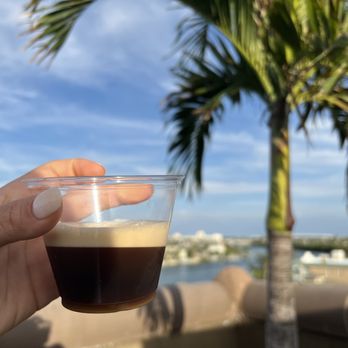 Castile Restaurant - espresso martini on the rooftop - Breakfast & Brunch Near Me - St Pete Beach, Florida