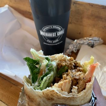 Bucharest Grill - Chicken Shawarma - Middle Eastern Near Me - Detroit, Michigan