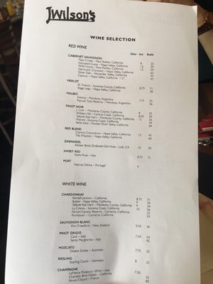 Menu photo 7 J. Wilson's Beaumont, TX