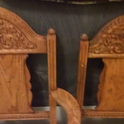 Dawsonville Antiques - Great details in these chairs and the price is right!