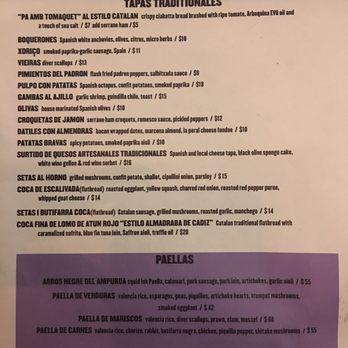 Pequeno Mercat - Tapas menu - Tapas Bars Near Me - Chicago, Illinois Pequeno Mercat - Tapas menu - Tapas Bars Near Me - Chicago, Illinois