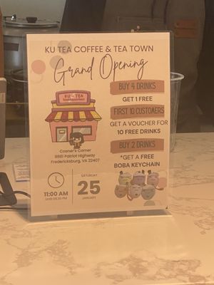 Menu photo 1 Ku-Tea Coffee and Tea Town Fredericksburg, VA Menu photo 1 Ku-Tea Coffee and Tea Town Fredericksburg, VA