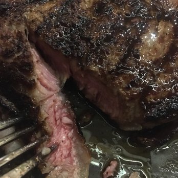 Doma Land + Sea - 24 oz rib...I asked for rare...?? But it was ok enough I guess..couldn't taste the supposed dry age but hey whatever - Steakhouses Near Me - Cedarhurst, New York