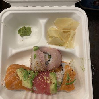 QQ Sushi & Kitchen - Rainbow roll - Sushi Bars Near Me - Spokane, Washington QQ Sushi & Kitchen - Rainbow roll - Sushi Bars Near Me - Spokane, Washington
