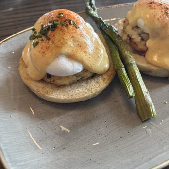 The HC Tavern + Kitchen - Crab cake Benedict - Seafood Near Me - Fishers, Indiana The HC Tavern + Kitchen - Crab cake Benedict - Seafood Near Me - Fishers, Indiana