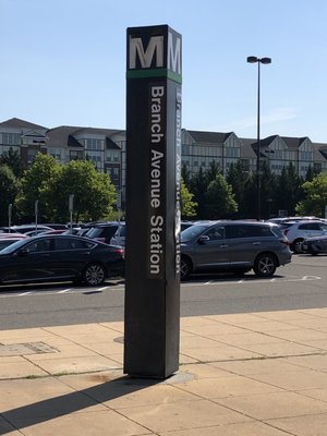 Branch Avenue Metro Station 4704 Old Soper Rd Suitland Md Transit Lines Mapquest