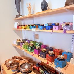 Spirit Rock Meditation Center - Hand hammered traditional prayer "singing" Bowls