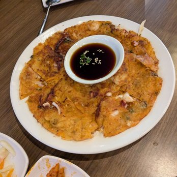 Bay Pocha - Kimchi seafood pancake - Korean Near Me - San Francisco, California