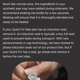 LITERALLY A PICTURE OF THE SEAL ON THE PRODUCTS WEBSITE OF THE SEAL THAT WAS NOT ON MY BOTTLE PURCHASED FROM HERE! LITERALLY A PICTURE OF THE SEAL ON THE PRODUCTS WEBSITE OF THE SEAL THAT WAS NOT ON MY BOTTLE PURCHASED FROM HERE!