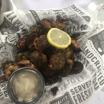 Mim's Restaurant - Crispy Brussel Sprouts with aioli sauce - American Near Me - Roslyn Heights, New York