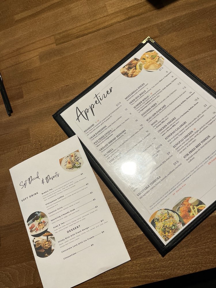 Food from The Spice restaurant & bar